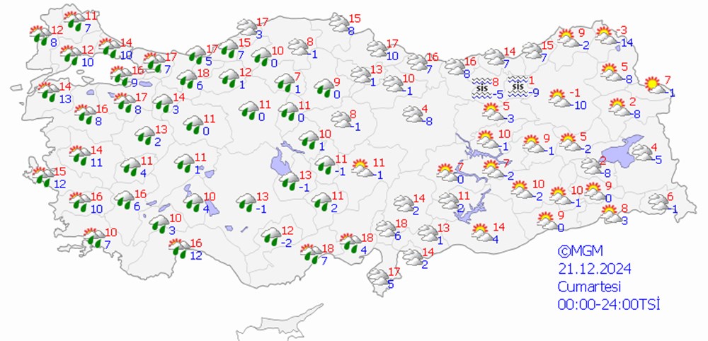 Meteorolojiden turuncu kodlu yoğun kar yağışı uyarısı: Fırtınayla birlikte gelecek! - 15