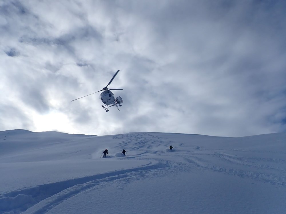 Kaçkar Dağları'nda 'heliski' heyecanı sürüyor - 13