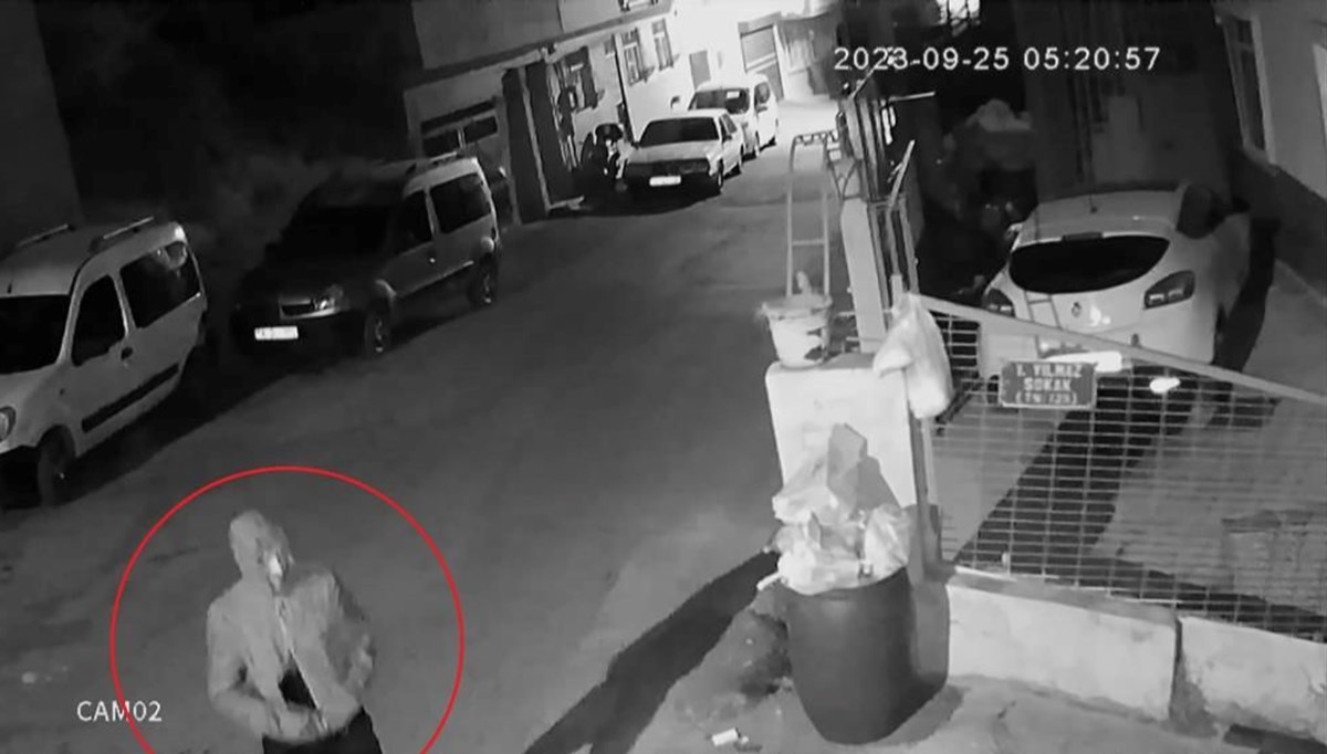 Hırsızlık şüphelisini burnu yakalattı Hırsızlık şüphelisini burnu yakalattı