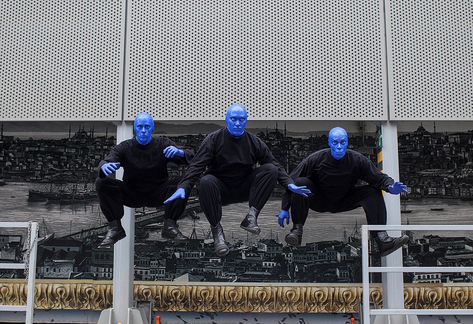 Blue Man Group: İstanbul harika bir şehir - 1