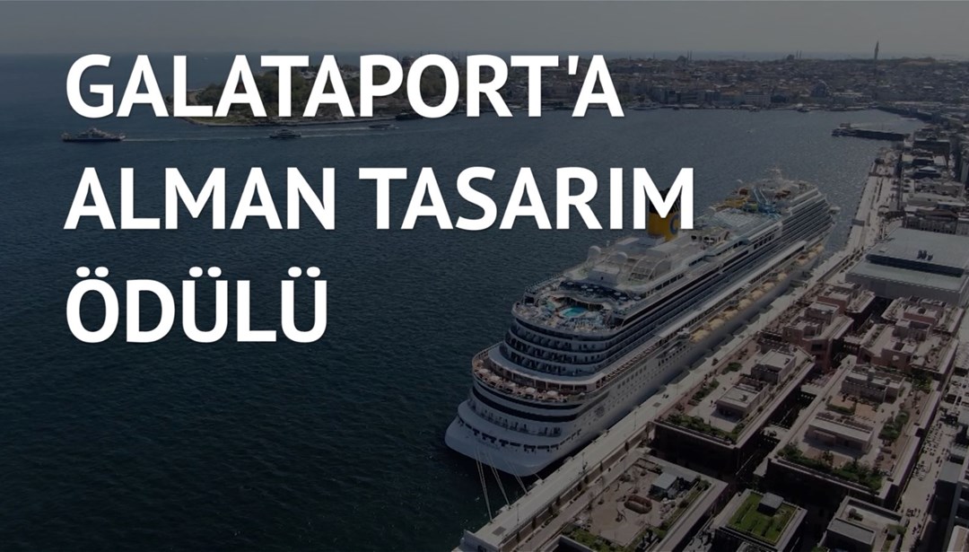 Dünyanın ilk yer altı terminali Galataport İstanbul, ‘Red Dot’ ödülünü aldı
