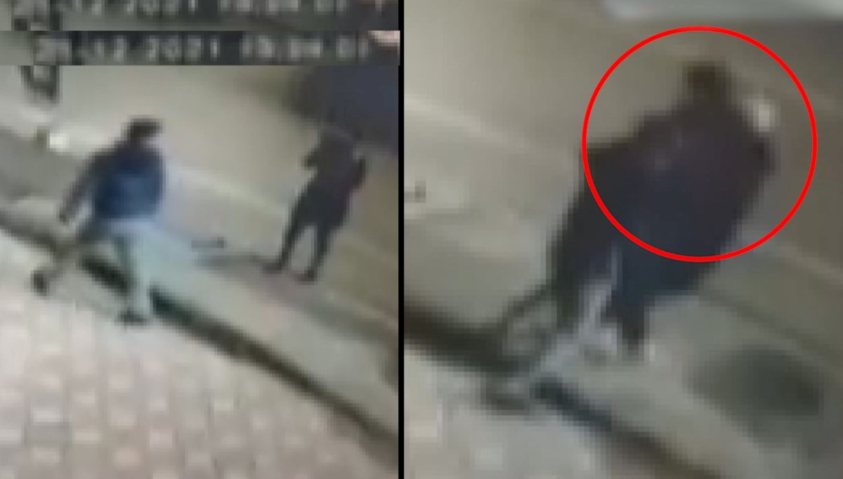 Tanımadığı kadına yumruk atıp burnunu kırdı