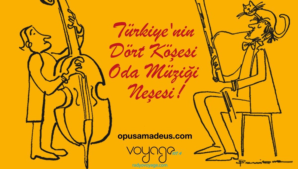 Opus Amadeus Oda Müziği Festivali kapsamında çevrim içi konserler