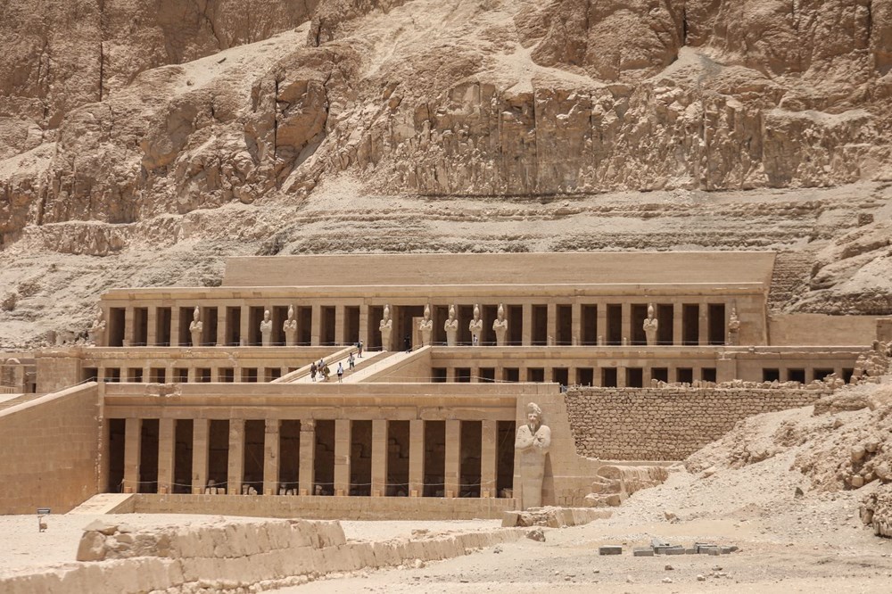 Mısır'ın kadın firavunu Hatşepsut'un tapınağı - 2