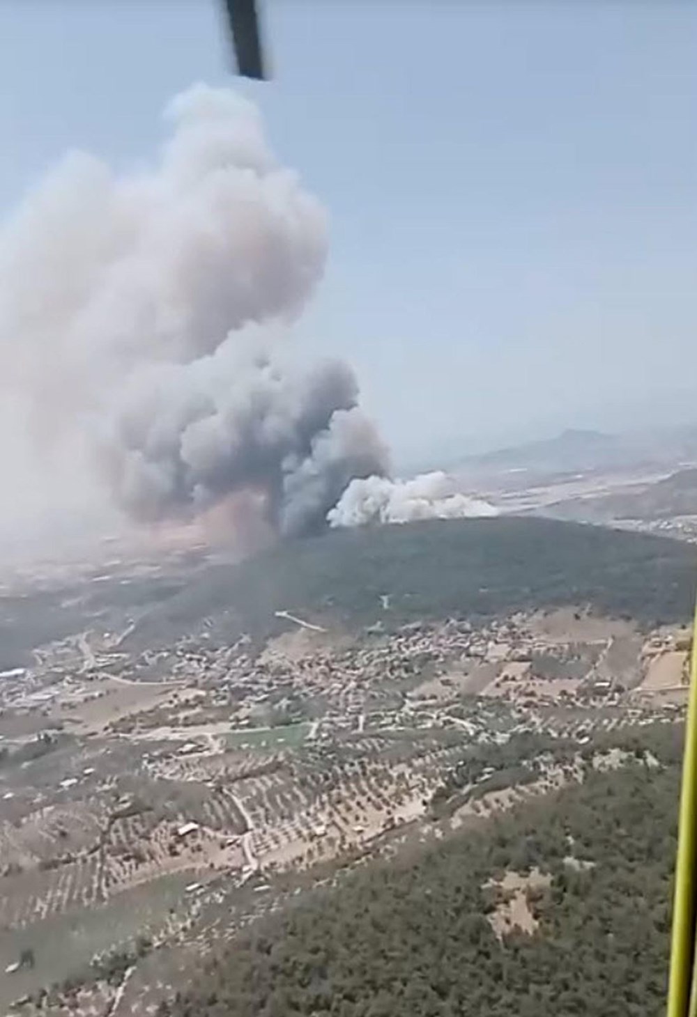 İzmir'de orman yangını: Müdahale sürüyor - 5