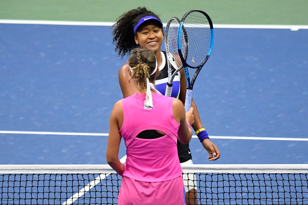 ABD Açık Tenis Turnuvası tek kadınlar finalini, Belaruslu rakibi Victoria A...