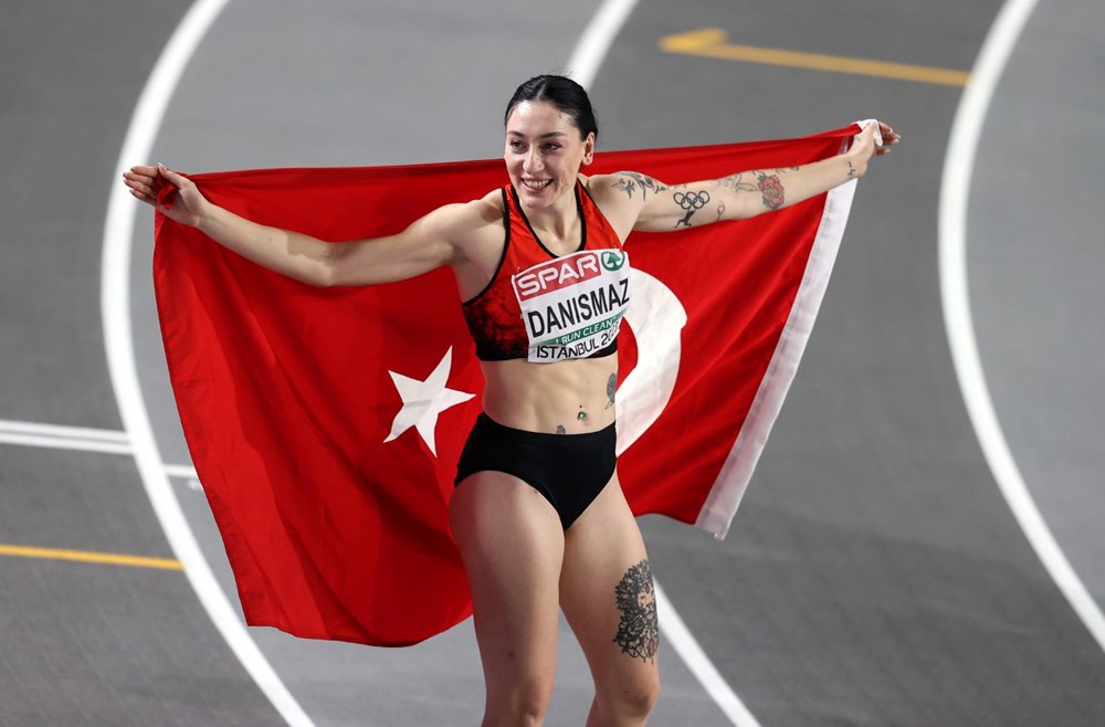 Tuğba Danışmaz’dan Avrupa Salon Atletizm Şampiyonası’nda altın madalya - 7