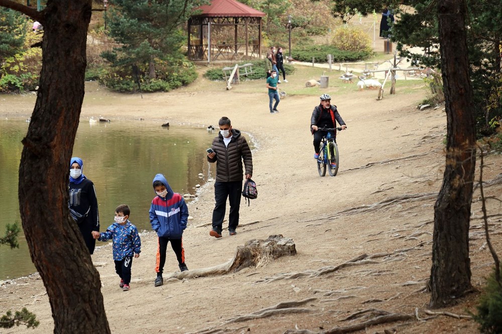 100 bini aşkın kişi ziyaret etti: Limni Gölü pandemide huzurun adresi oldu - 6