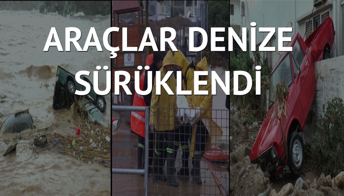Girit Adası’nı sel vurdu: 1 ölü, 3 kayıp