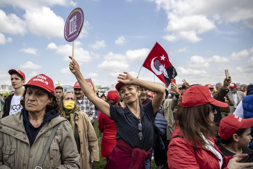 Türkiye'de 1 Mayıs coşkusu