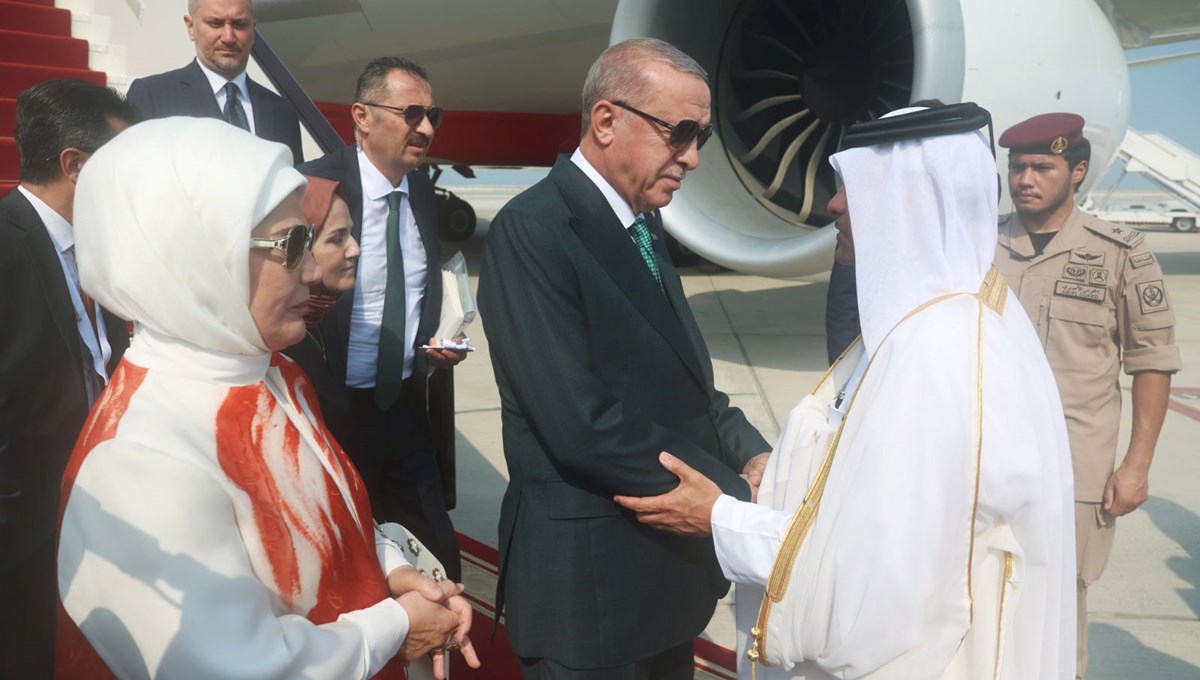 Cumhurbaşkanı Erdoğan, Katar'da