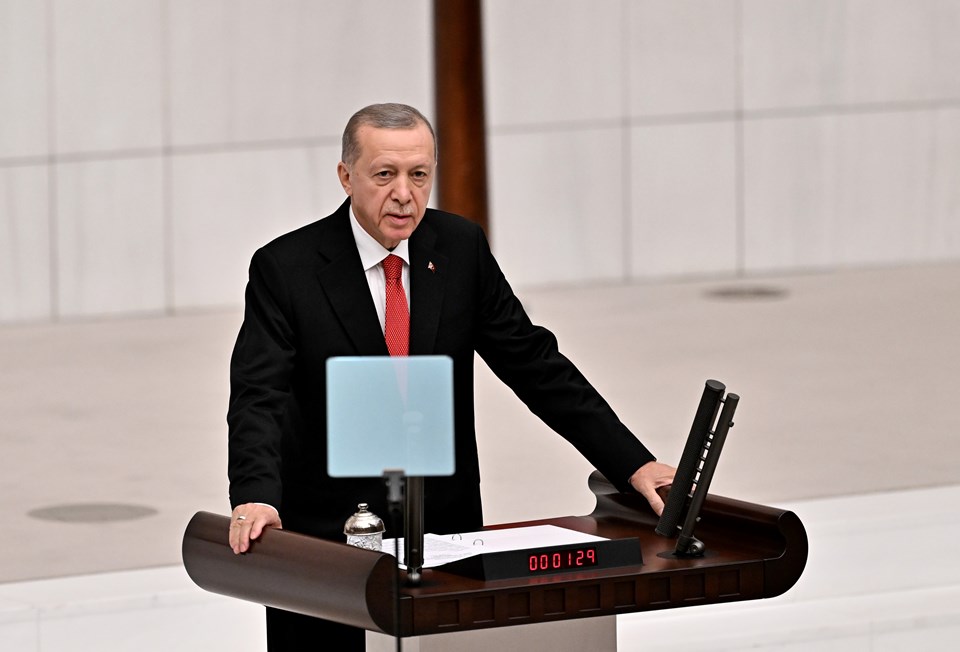 Meclis’te yeni yasama yılı başladı | Cumhurbaşkanı Erdoğan’dan “yeni anayasa” mesajı - 2