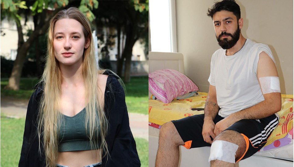 Darp edilen Ukraynalı genç kızı kurtarmak isterken bıçaklandı NTV