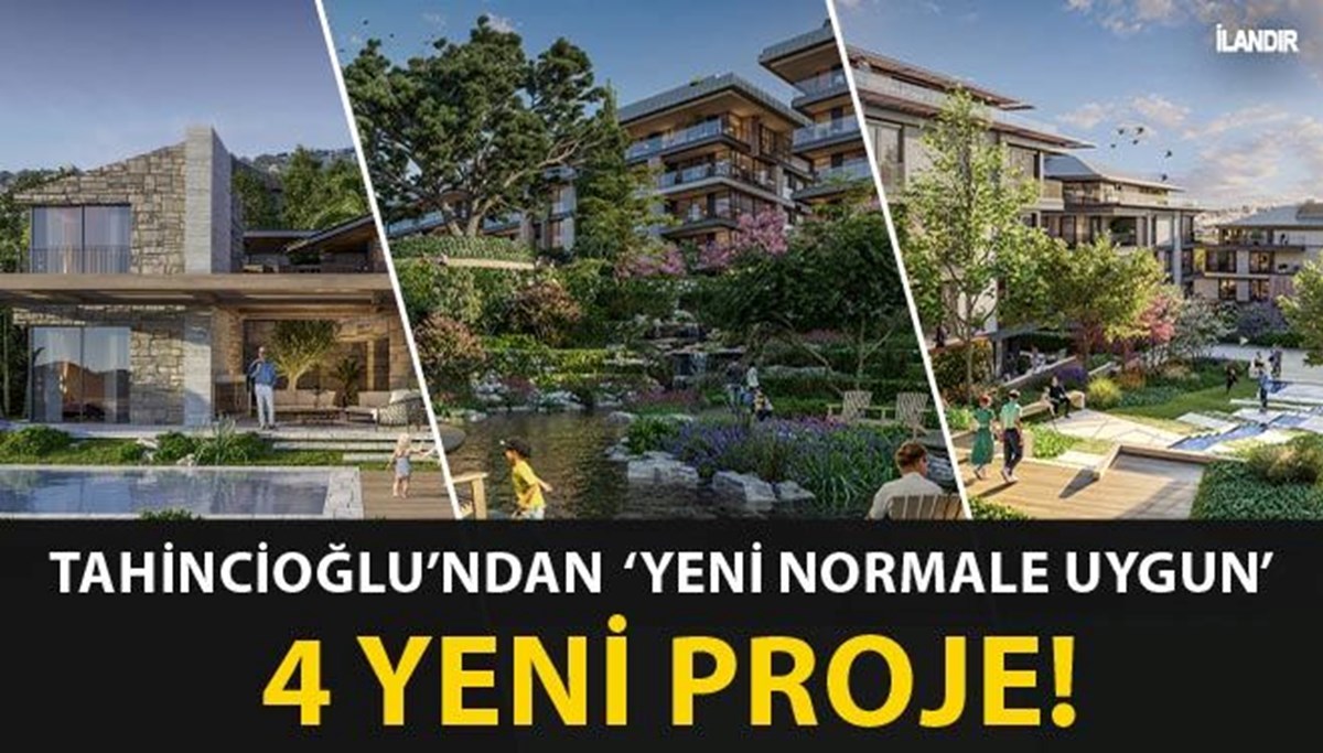2021’i satış rekoruyla kapatan Tahincioğlu, bu yıl toplam 4 yeni proje hayata geçirecek