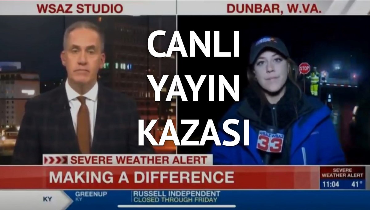 Muhabire yayında otomobil çarptı