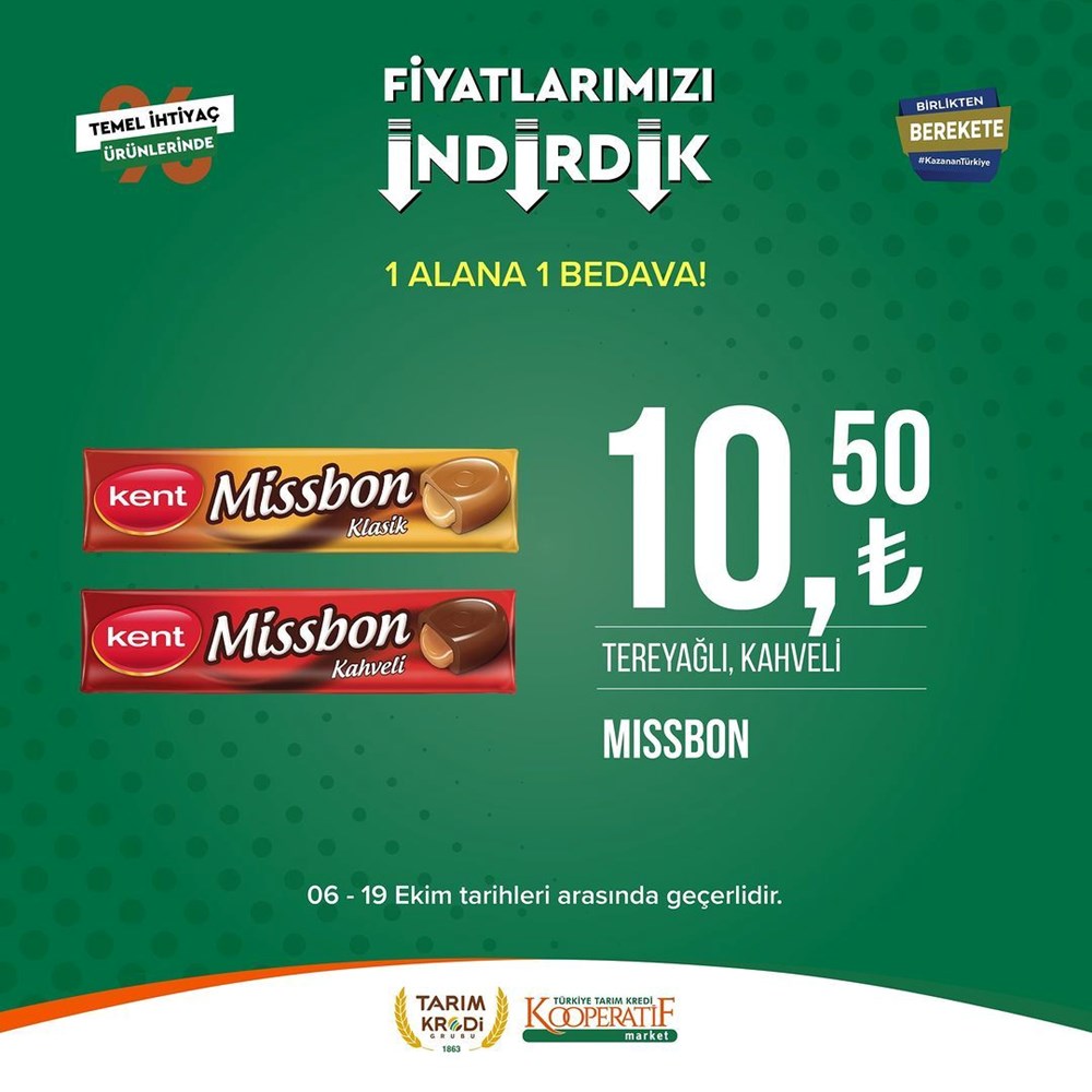 İNDİRİM BUGÜN BAŞLADI! Tarım Kredi Kooperatifi Market İndirim Kataloğu | Siirt Olay Haber Tarım Kredi Kooperatif Market ekim ayına özel yeni indirimli ürünler listesi: Yüzde 50 indirim bugün başlıyor (16 Ekim-2 Kasım 2023 Tarım Kredi Market indirimleri) - 59