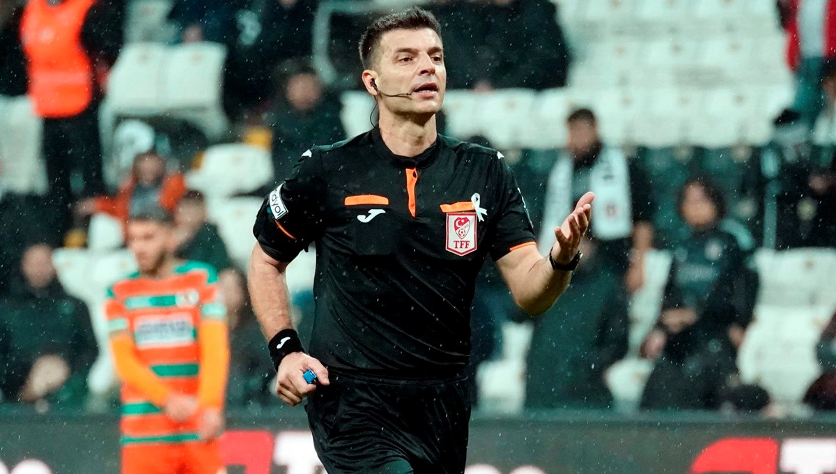 Alanyaspor-Beşiktaş maçının VAR'ı Ümit Öztürk