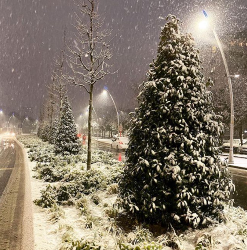 Ünlülerin kar sevinci - 7