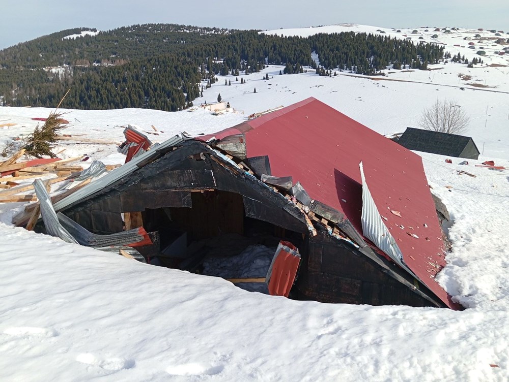 Sis Dağı'nda Afet: Çığ, Yaylayı Vurdu, Umutlar Kar Altında Kaldı 75 LiGsrV