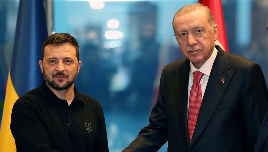 Erdoğan-Zelenski görüşmesi başladı