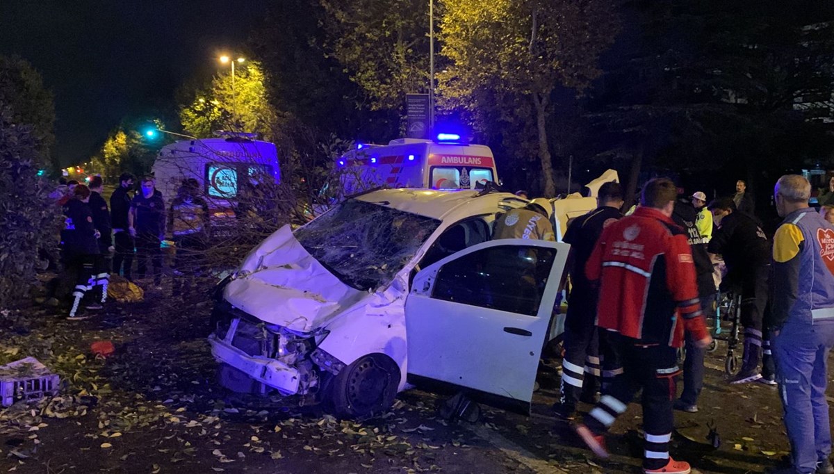 İstanbul’daki trafik kazasında 4 kişi yaralandı