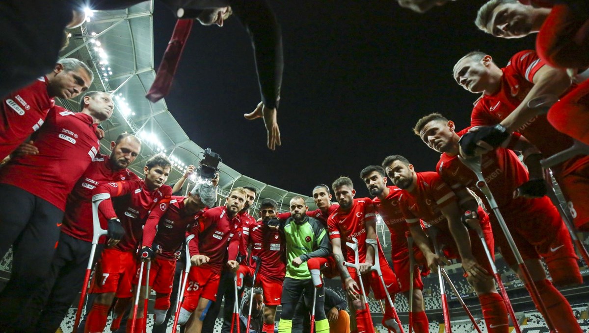 Türkiye Ampute Futbol Takımı, finalde