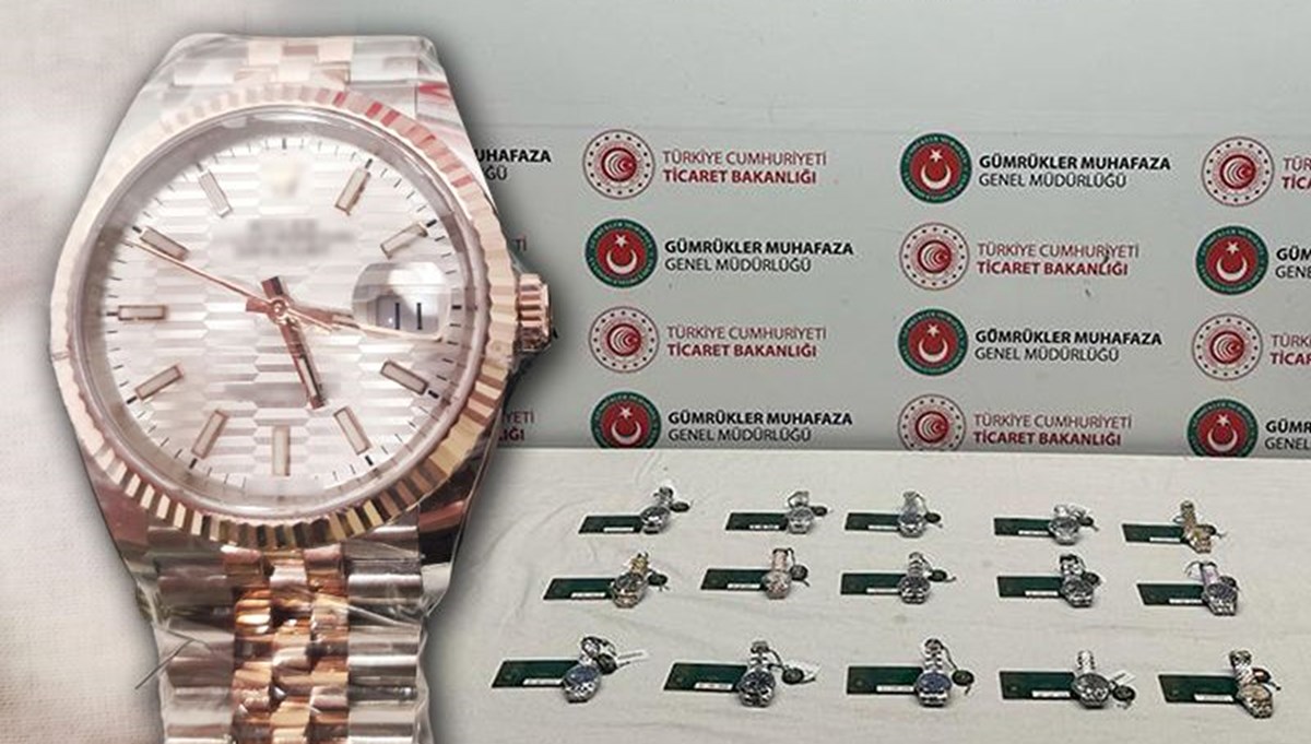 Sabiha Gökçen'de saat operasyonu | Tanesi 500 bin TL Sabiha Gökçen'de saat operasyonu | Tanesi 500 bin TL