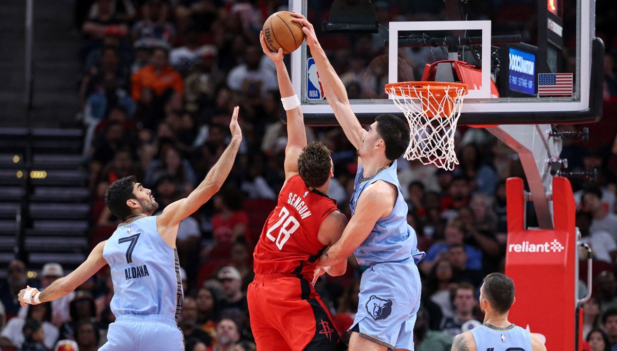 NBA'de Alperen Şengün ikinci maçında da double-double yaptı