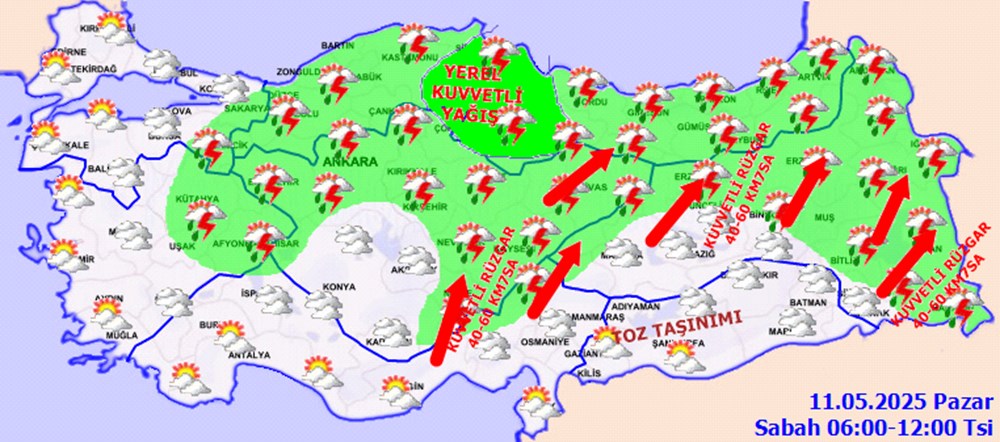 Meteoroloji uyardı: Bu kez Rusya'dan geliyor - 2