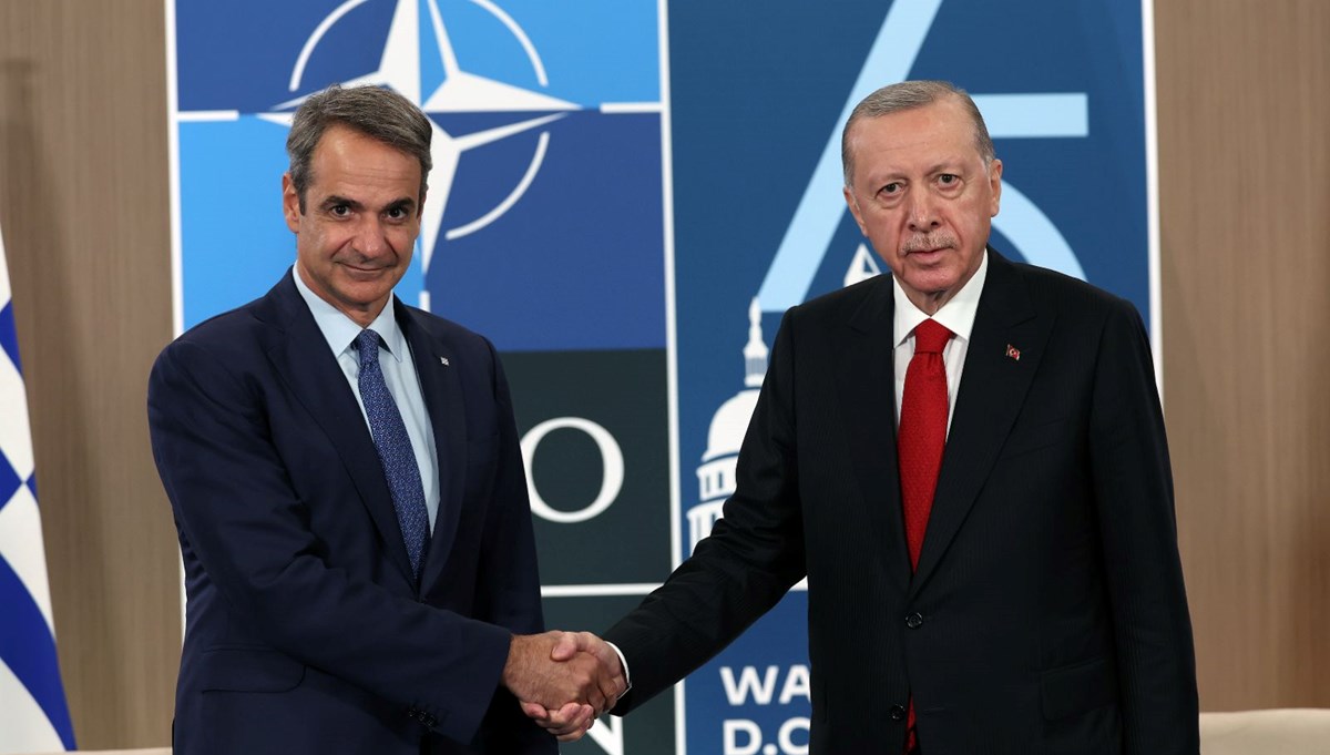 Cumhurbaşkanı Erdoğan NATO Zirvesi'nde: Miçotakis, Meloni ve Scholz ile görüştü Cumhurbaşkanı Erdoğan NATO Zirvesi'nde: Miçotakis, Meloni ve Scholz ile görüştü