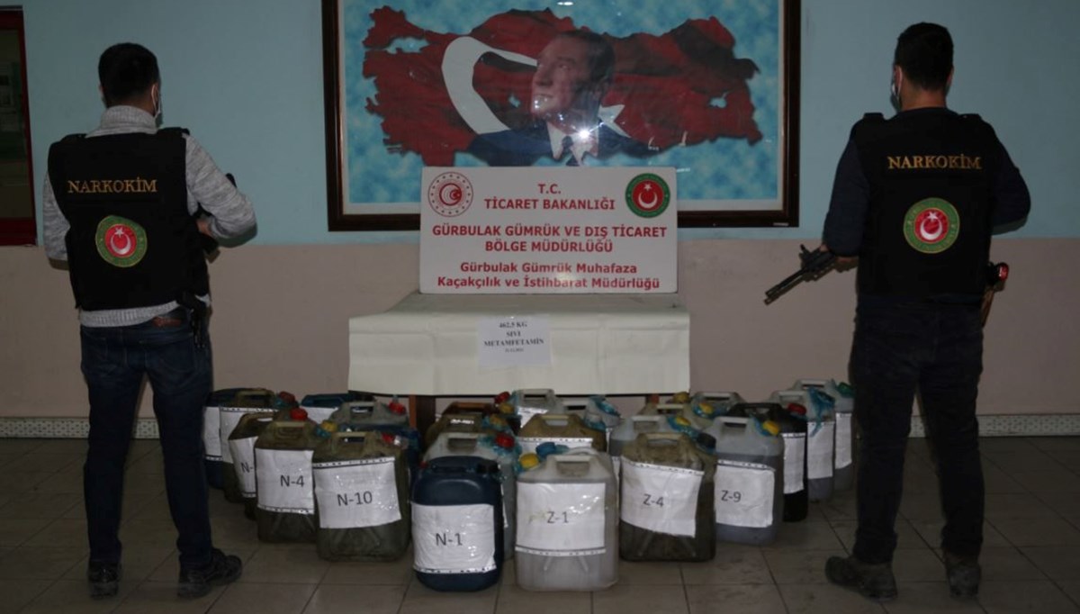 Bakan Muş duyurdu: 462 kilogram uyuşturucu ele geçirildi