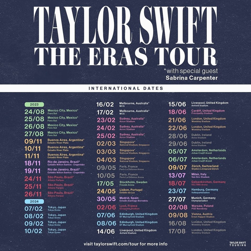Taylor Swift Avrupa'ya geliyor - 1