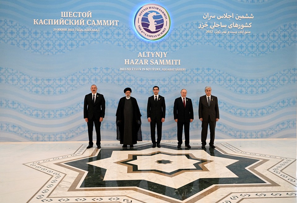 Putin, Hazar Zirvesi'nden mesaj verdi - 1