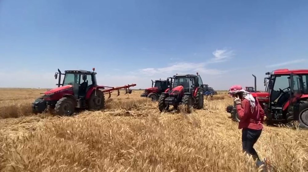 Mardin'de traktör ve trafoları ateşe verdiler - 3