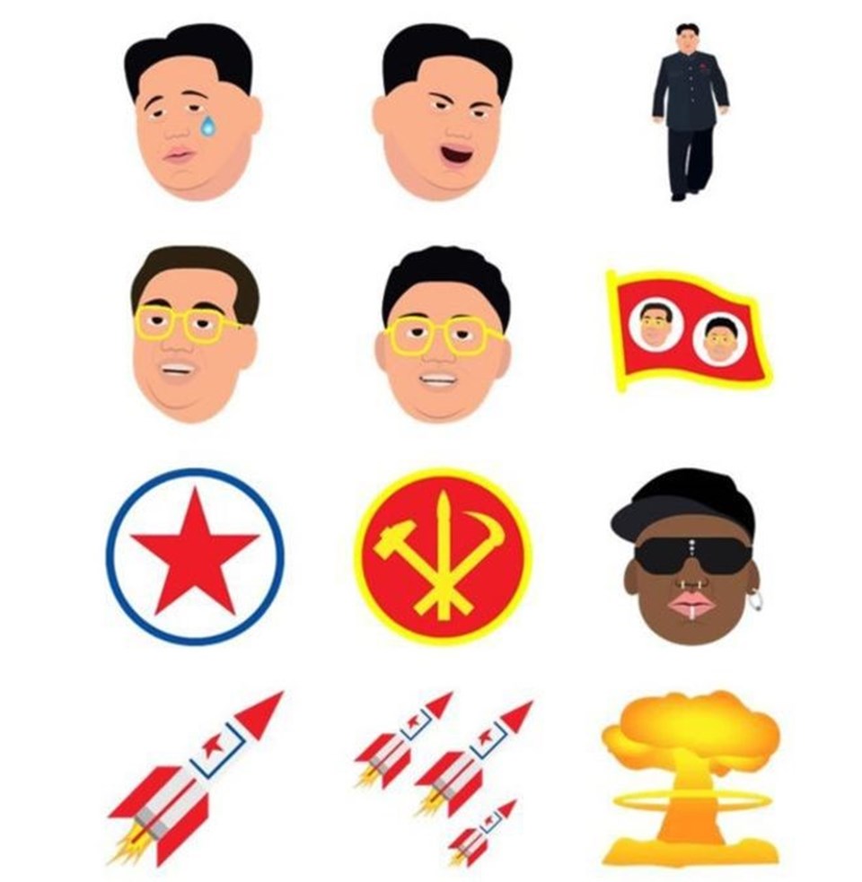 'Kim'lerin emoji savaşı - 2