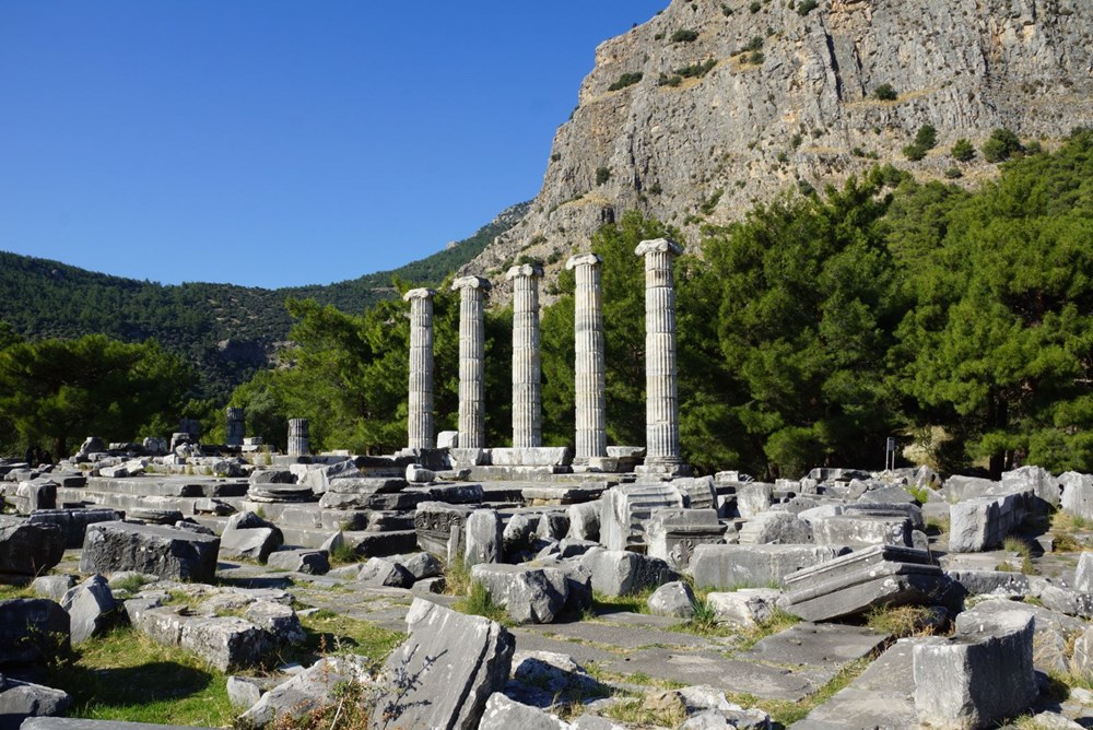 M.Ö. 4.yüzyılda kurulan ilk planlı şehir Priene - 5