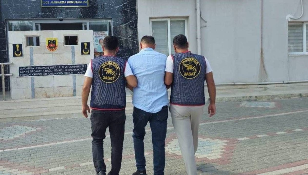 Mersin'de yakalandı Mersin'de yakalandı