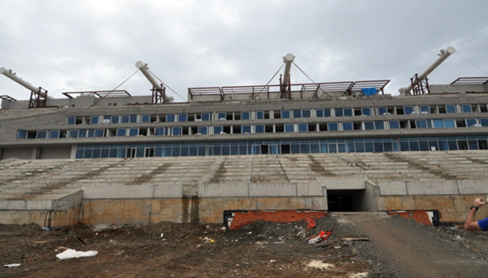 Trabzonspor�un yeni stadında son durum NTV