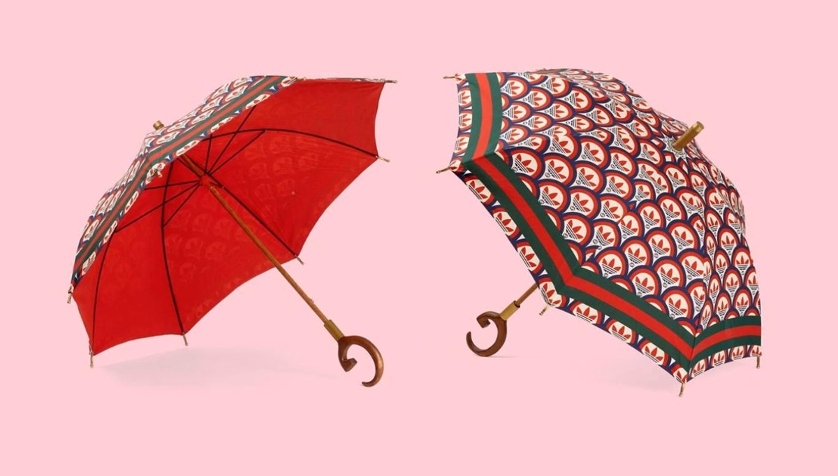 Gucci ve Adidas'ın 26 bin liralık su geçiren şemsiyesi alay konusu oldu