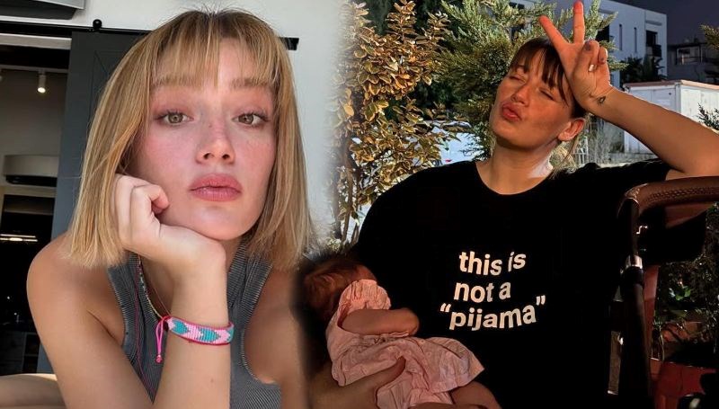 Gizem Karaca'dan kızıyla yeni kare: Benim dünyam