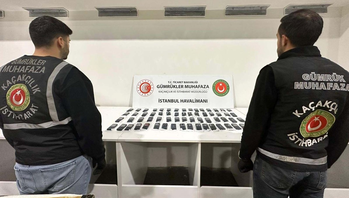 İstanbul Havalimanı'nda kaçakçıların etiket oyununu gümrük ekipleri bozdu: Piyasa değeri 48 milyon TL