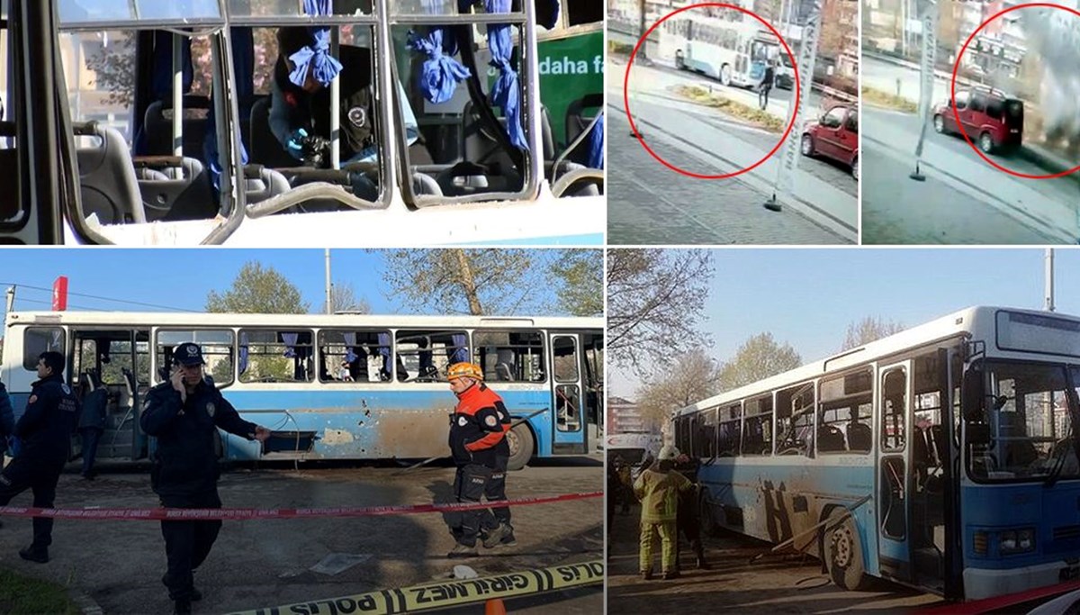 Bursa'da cezaevi aracına bombalı saldırı: 1 şehit, 5 yaralı