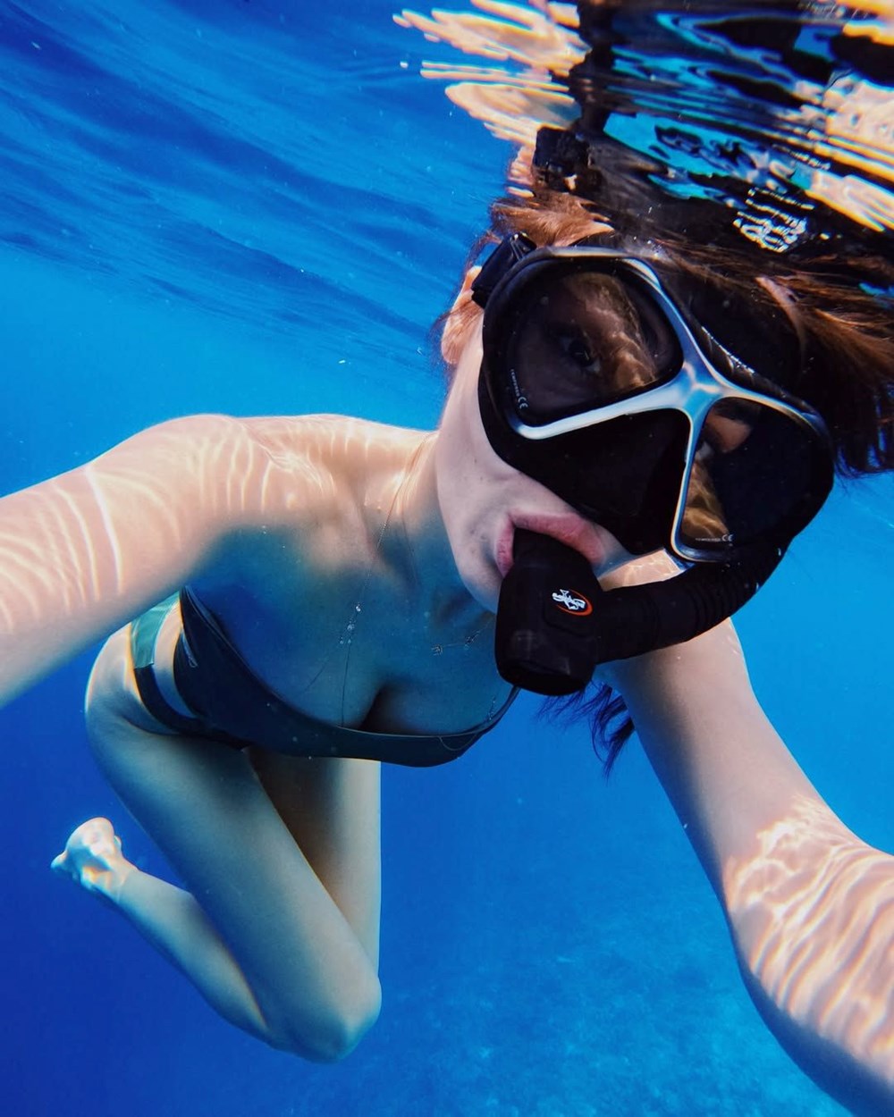 Hande Erçel'in Maldivler tatili: Dalış yaptığı anları paylaştı - 3