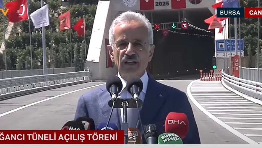 Doğancı Tüneli açılış töreni