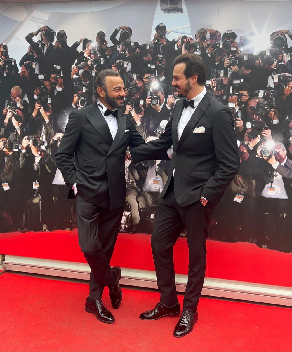 Kerem Alışık Cannes Film Festivali'nde: Oğluyla poz verdi - 4