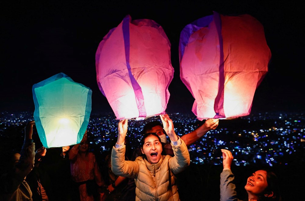 Hindistan'da "Işık Bayramı" olarak da bilinen "Diwali Festivali" kutlanıyor - 3