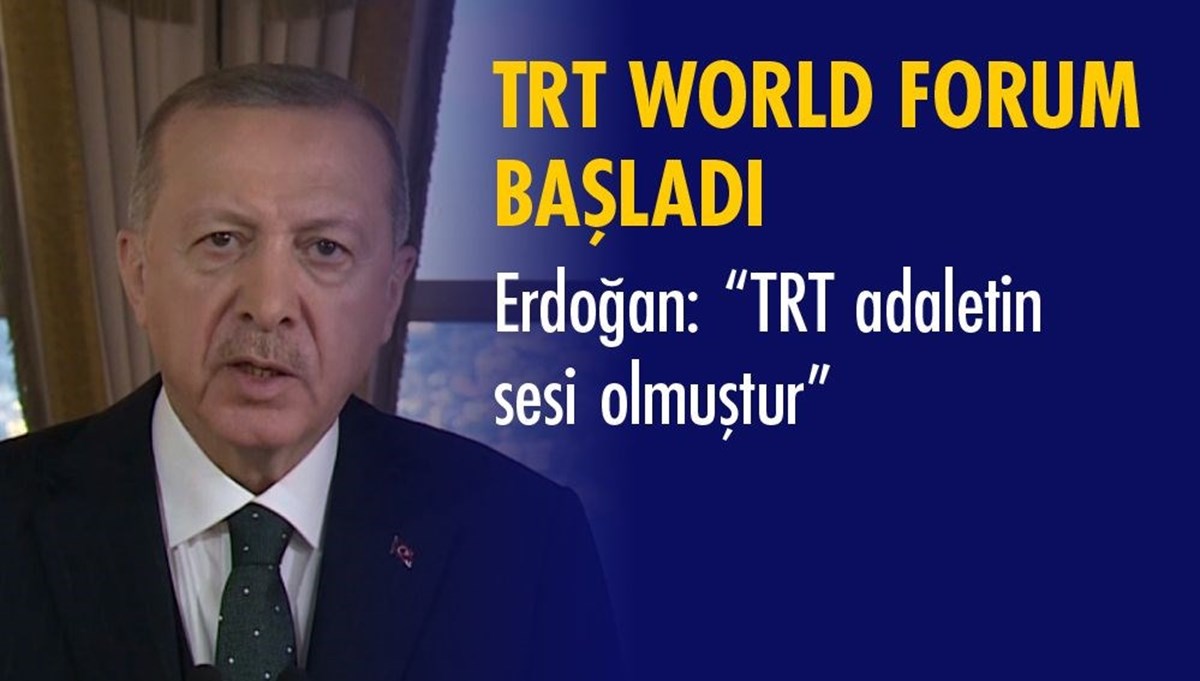 Cumhurbaşkanı Erdoğan: TRT adeletin sesi olmuştur