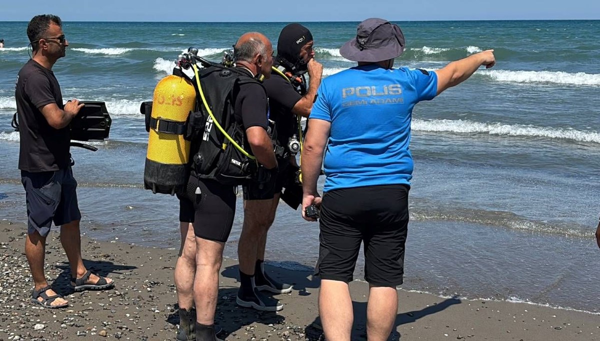 Samsun'da denizde boğularak öldü
