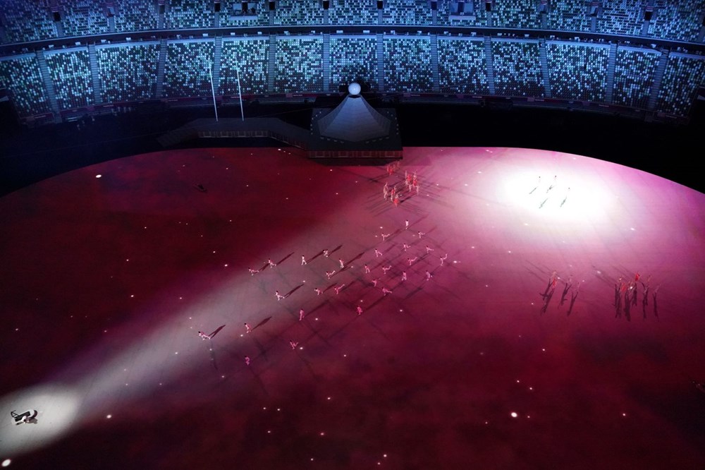 2020 Tokyo Olimpiyatları görkemli açılış töreniyle başladı - 9