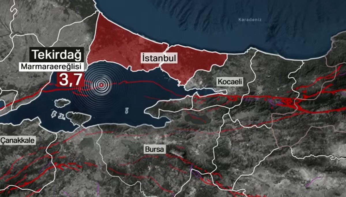 İstanbul'da deprem mi oldu?